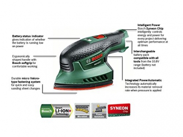 Bosch DIY Akku-Stichsäge PST 18 LI, ohne Akku, Sägeblatt, CutControl, Abdeckschutz (18 V, 2,5 Ah, max. 80 mm Schnitttiefe in Holz) - 