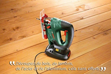 Bosch DIY Akku-Stichsäge PST 18 LI, ohne Akku, Sägeblatt, CutControl, Abdeckschutz (18 V, 2,5 Ah, max. 80 mm Schnitttiefe in Holz) - 