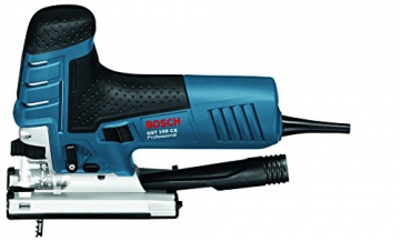 Bosch Professional GST 150 CE Stichsäge (mit 1 Sägeblatt T144D, max. 150 mm Schnitttiefe, 780 W, Koffer) 0601512000 - 
