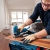 Bosch Professional GST 90 E Stichsäge mit 1 Sägeblatt, max. 90 mm Schnitttiefe, 650 W, Koffer - 