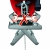 Einhell Stichsäge TC-JS 85 (620 W, max. 85 mm, 45° Schrägschnitt, Hubzahlregelung, 4-Stufen Pendelhub, Absaugadapter, Parallelanschlag, Koffer) - 