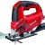Einhell Stichsäge TC-JS 85 (620 W, max. 85 mm, 45° Schrägschnitt, Hubzahlregelung, 4-Stufen Pendelhub, Absaugadapter, Parallelanschlag, Koffer) -