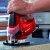 Einhell Stichsäge TC-JS 85 (620 W, max. 85 mm, 45° Schrägschnitt, Hubzahlregelung, 4-Stufen Pendelhub, Absaugadapter, Parallelanschlag, Koffer) - 