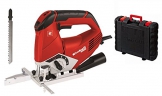 Einhell Stichsäge TE-JS 100 (750 W, max. 100 mm, 45° Schrägschnitt, Hubzahlregelung, 4-Stufen Pendelhub, Absaugadapter, Parallelanschlag, LED-Licht, Koffer) -