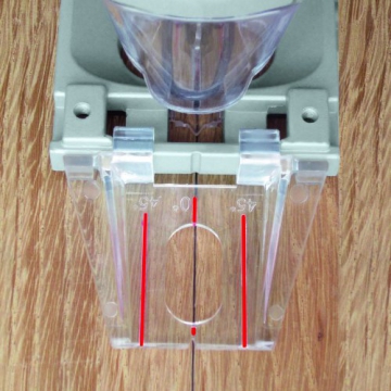 Einhell Stichsäge TE-JS 100 (750 W, max. 100 mm, 45° Schrägschnitt, Hubzahlregelung, 4-Stufen Pendelhub, Absaugadapter, Parallelanschlag, LED-Licht, Koffer) - 