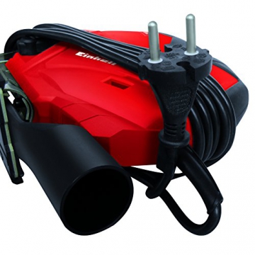 Einhell Stichsäge TE-JS 100 (750 W, max. 100 mm, 45° Schrägschnitt, Hubzahlregelung, 4-Stufen Pendelhub, Absaugadapter, Parallelanschlag, LED-Licht, Koffer) - 