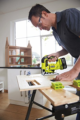 Ryobi Akku-Stichsäge R18JS-0 ohne Akku und Ladegerät, 18 V, 1 Stück, schwarz / grün, 5133002158 - 