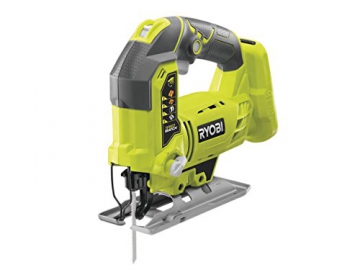 Ryobi Akku-Stichsäge R18JS-0 ohne Akku und Ladegerät, 18 V, 1 Stück, schwarz / grün, 5133002158 -