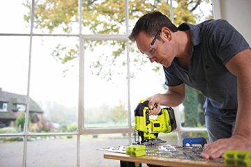 Ryobi Akku-Stichsäge R18JS-0 ohne Akku und Ladegerät, 18 V, 1 Stück, schwarz / grün, 5133002158 - 